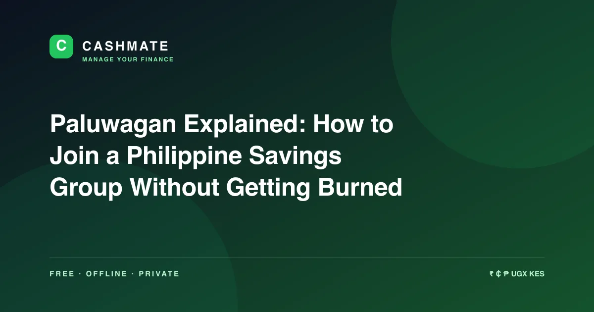 Paluwagan Explained: How to Join a Philippine Savings Group Without Getting Burned