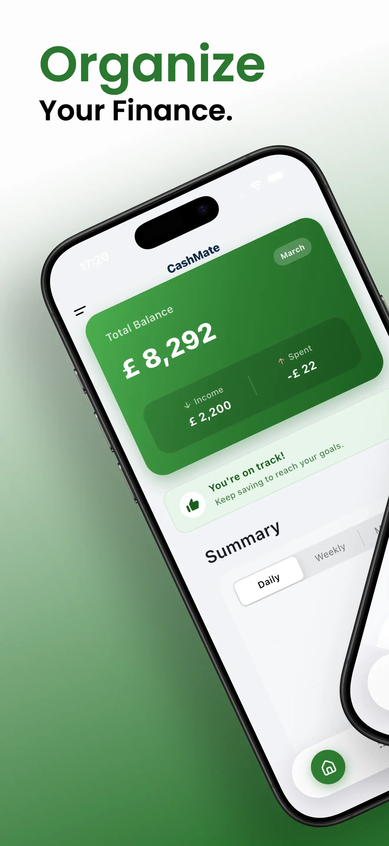CashMate Smart Dashboard